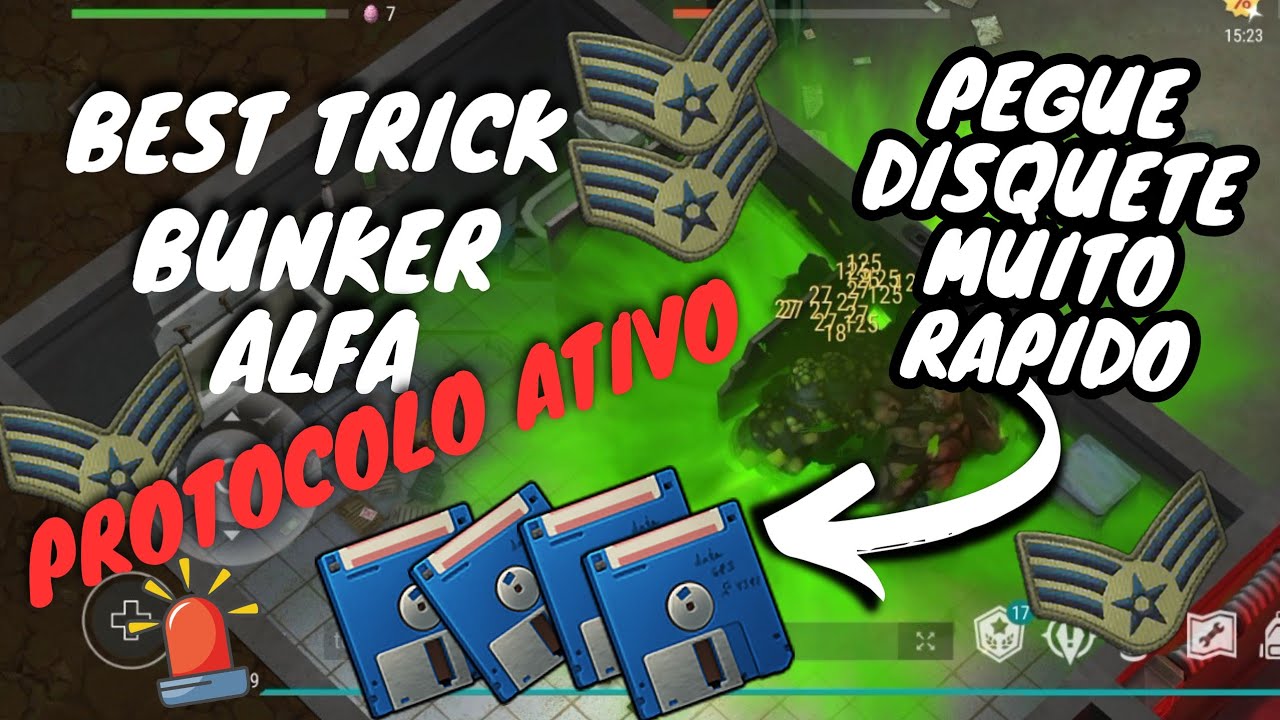 Melhor Truque BUNKER ALFA PROTOCOLO ATIVO #lastdayonearth