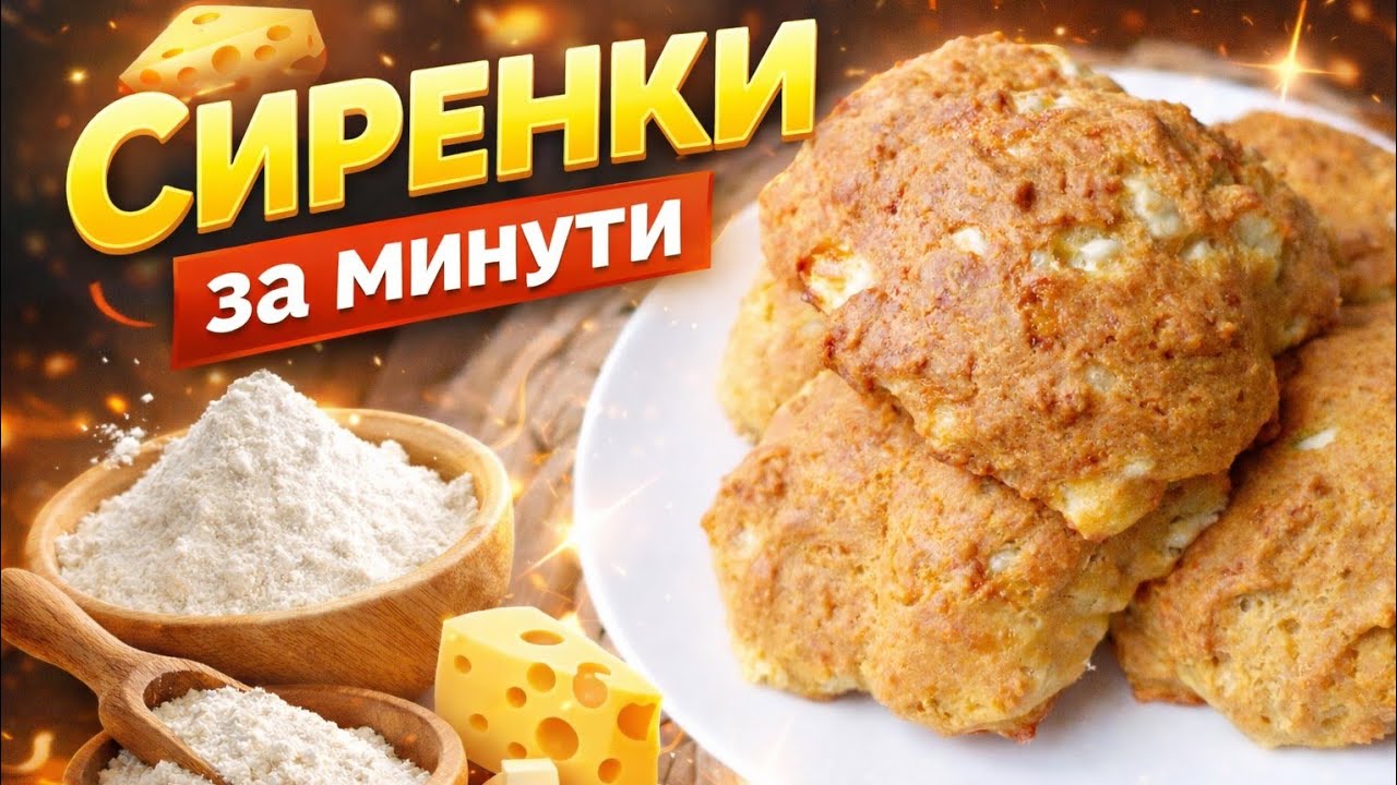 🧀 БЪРКАНИ СИРЕНКИ за минути! | CHEESE PUFFS in Minutes! 🧀