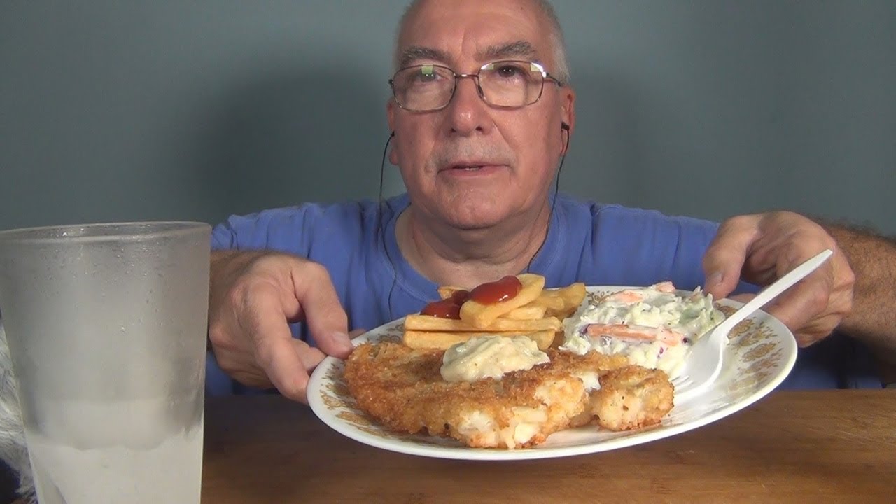 ASMR Eating a Home Cooked Haddock Plate Whispering