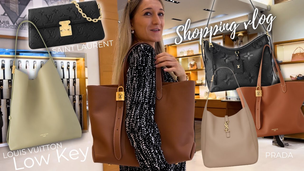 LOUIS VUITTON LOW KEY, SAINT LAURENT, PRADA — видеоблог о шопинге | Лесли Адина