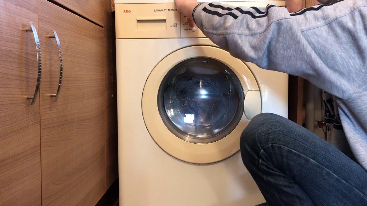 AEG Lavamat Turbo 12710 Update Cotton 95 Maintenance