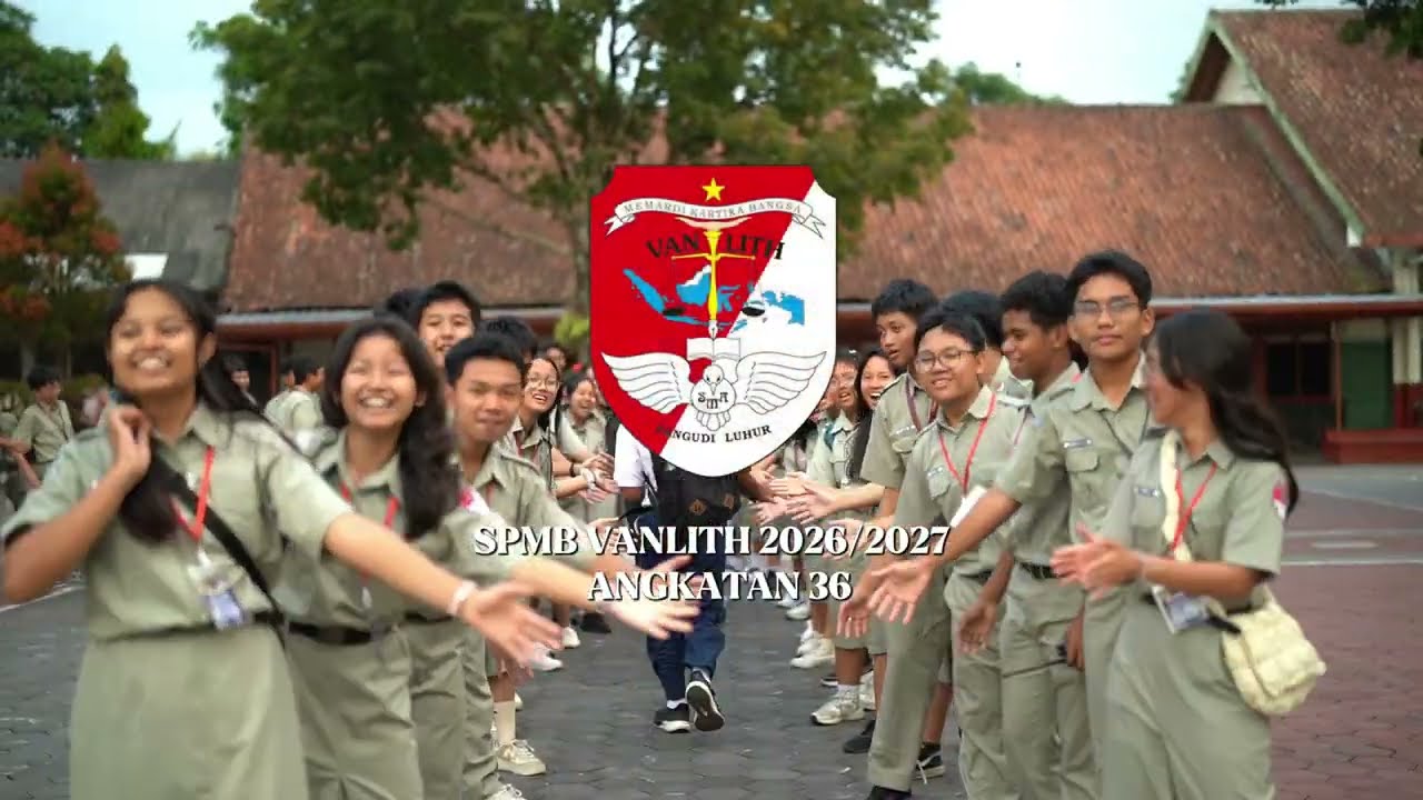 SPMB  Van Lith 2026/2027 Jalur Reguler Angkatan 36