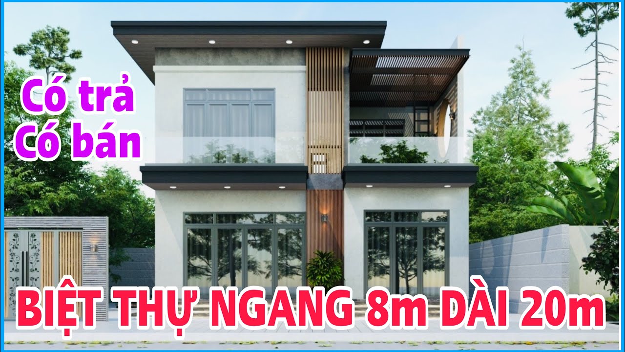 Biệt thự ngang 8m dài 20m chủ cần gả gấp