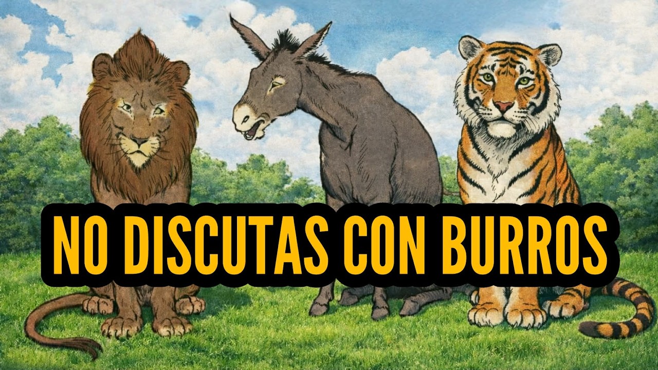 NO DISCUTAS CON BURROS
