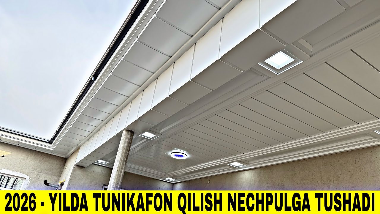 2026 - YILDA UYGA TUNIKAFON QILISH NECHPULGA TUSHADI USTA PULI MATERIALI ICHIDA