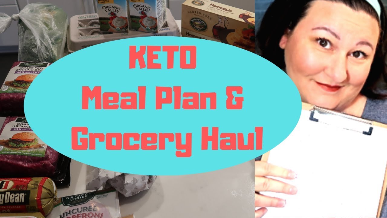Keto Meal Planning and Grocery Haul // TimetoShrink