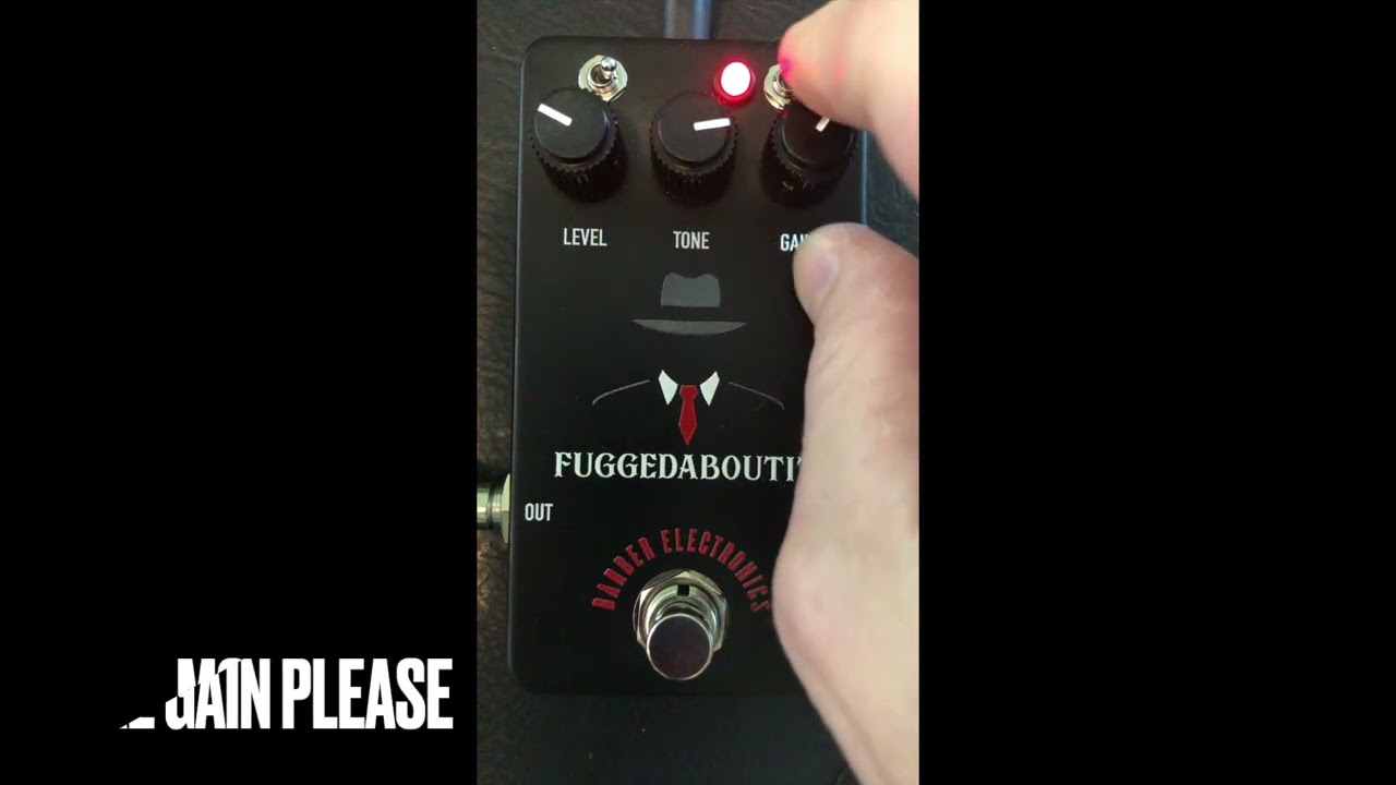 Barber Electronics Fuggedaboutit pedal Demo