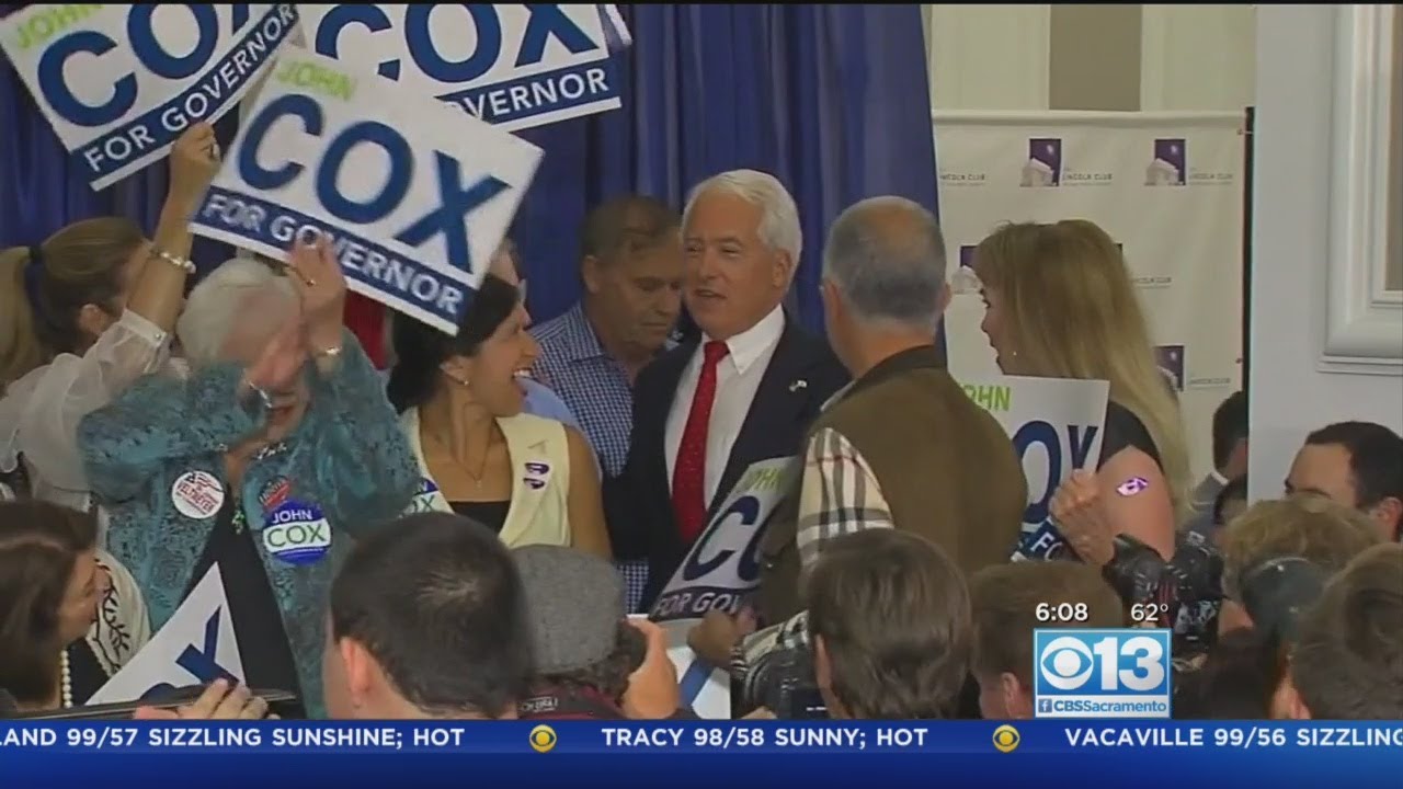 Trump To Campaign For California GOP Candidate For Governor