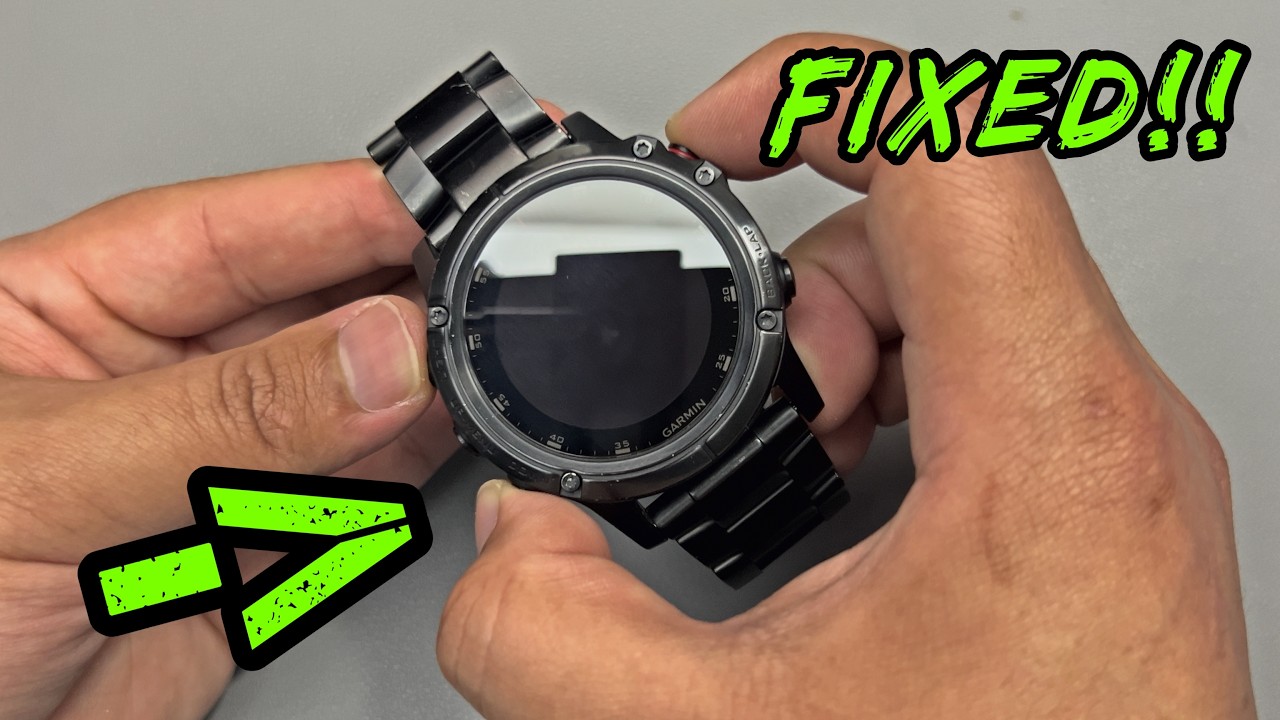 Garmin Fenix ​​5, 5S, 5X Plus - Нет питания/Выключается [ИСПРАВЛЕНО!!]