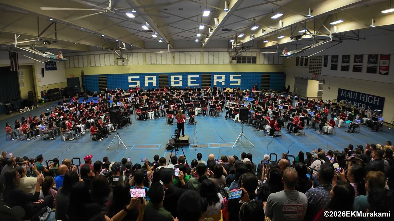 2026 Maui District Middle Schools' Massed Band Concert - The Tempest - February 21, 2026