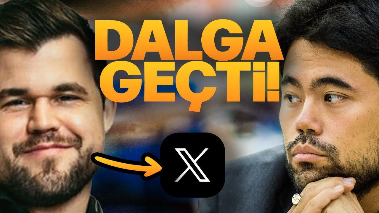Carlsen, Nakamura ile TWITTER'da DALGA GEÇTİ: 