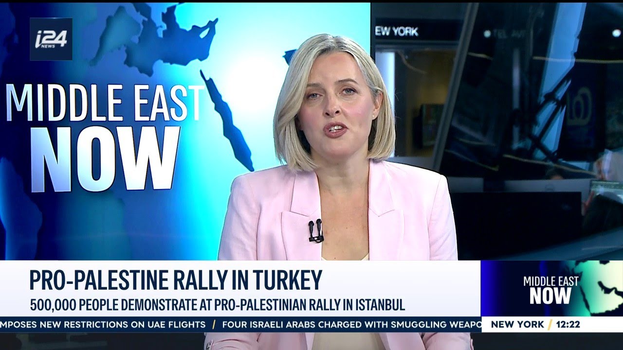 500,000 people demonstrate at pro-Palestinian rally in Istanbul