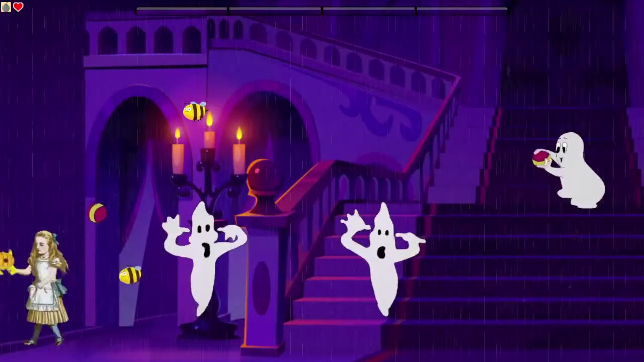 Rubber Hose Rampage Casper The Friendly Ghost (New Level ) !!!