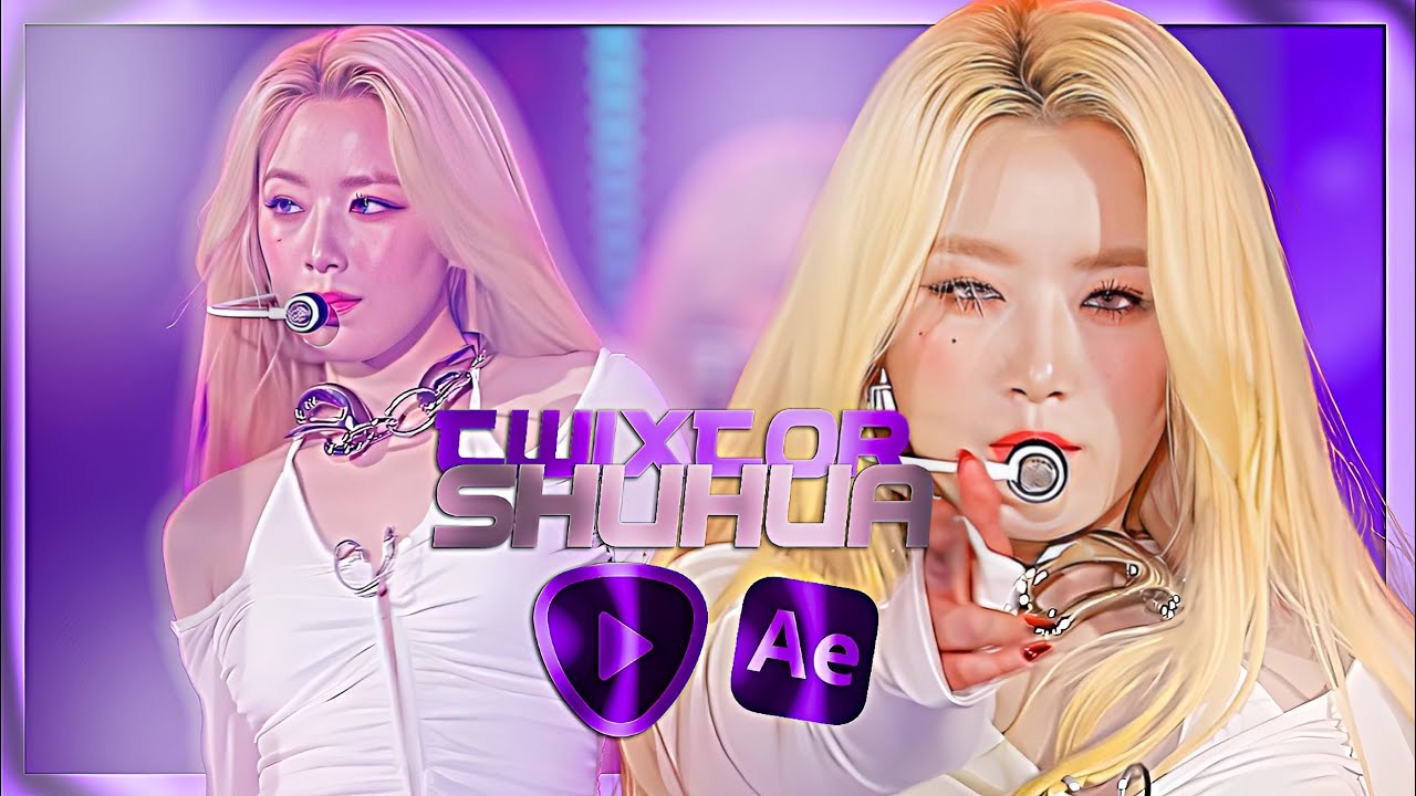 MEGA TWIXTOR CLIPS 4K ((G)I-DLE SHUHUA FaceCam