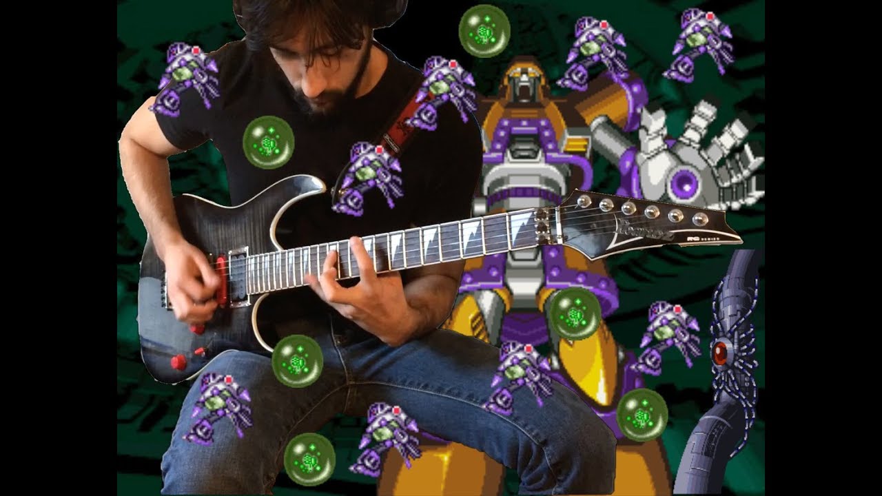 [Guitar Remix] Infinity Mijinion - Weapons Center [Mega Man X6]
