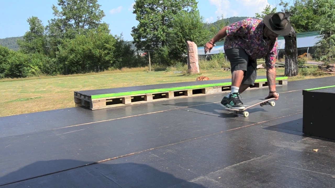 J'ai construit mon Skatepark