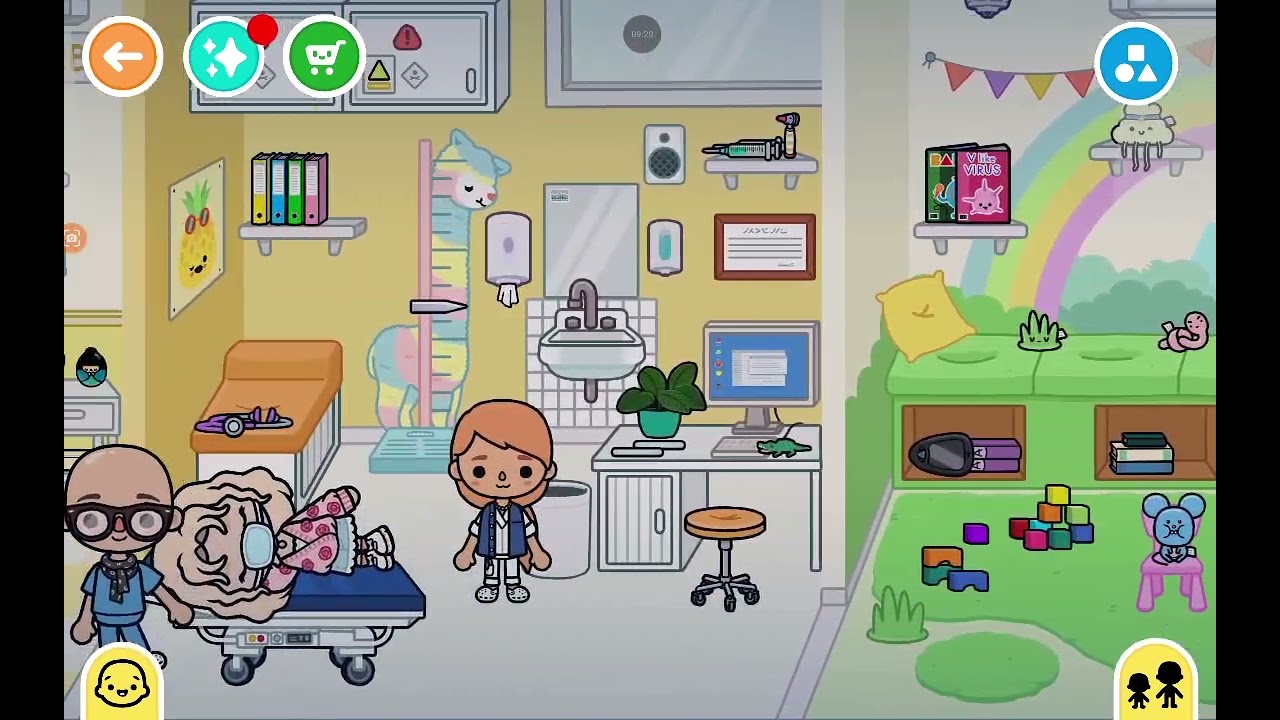 Sleepover gone wrong 😱 #sanrio #tocabocaworld 🥺