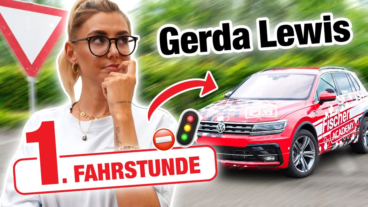 Erste Fahrstunde mit Gerda Lewis 🤯 | Fischer Academy