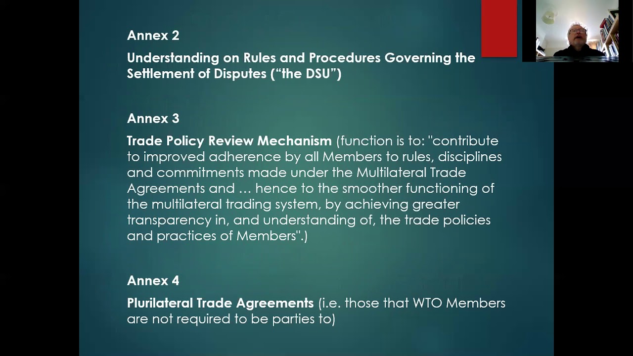 Global Trade Law course by Professor Graham Dutfield