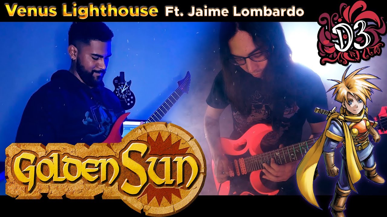 Venus Lighthouse - Golden Sun [Metal Cover] || Dinnick the 3rd Ft. @Jaime Lombardo