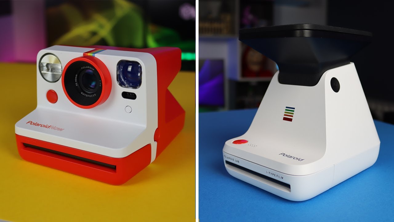 Fotos instantaneas? | Polaroid Now e Polaroid Lab