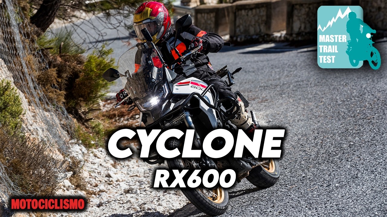 Cyclone RX600 en Master Trail test, la trail media, equipada, viajera y económica | MOTOCICLISMO