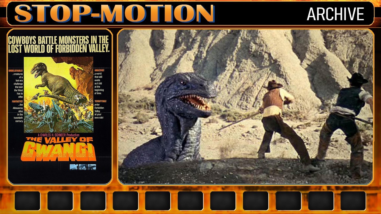 The Valley of Gwangi (1969) Stop-Motion shots PART 2/5