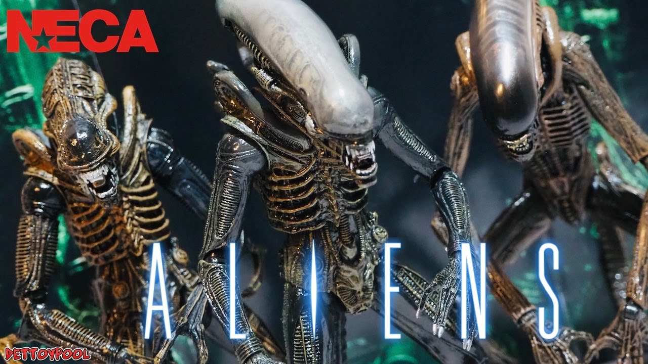 【NECA 】エイリアンフィギュア３体一気に開封レビュー！！ビッグチャップ・ウォーリアー・ドッグエイリアン