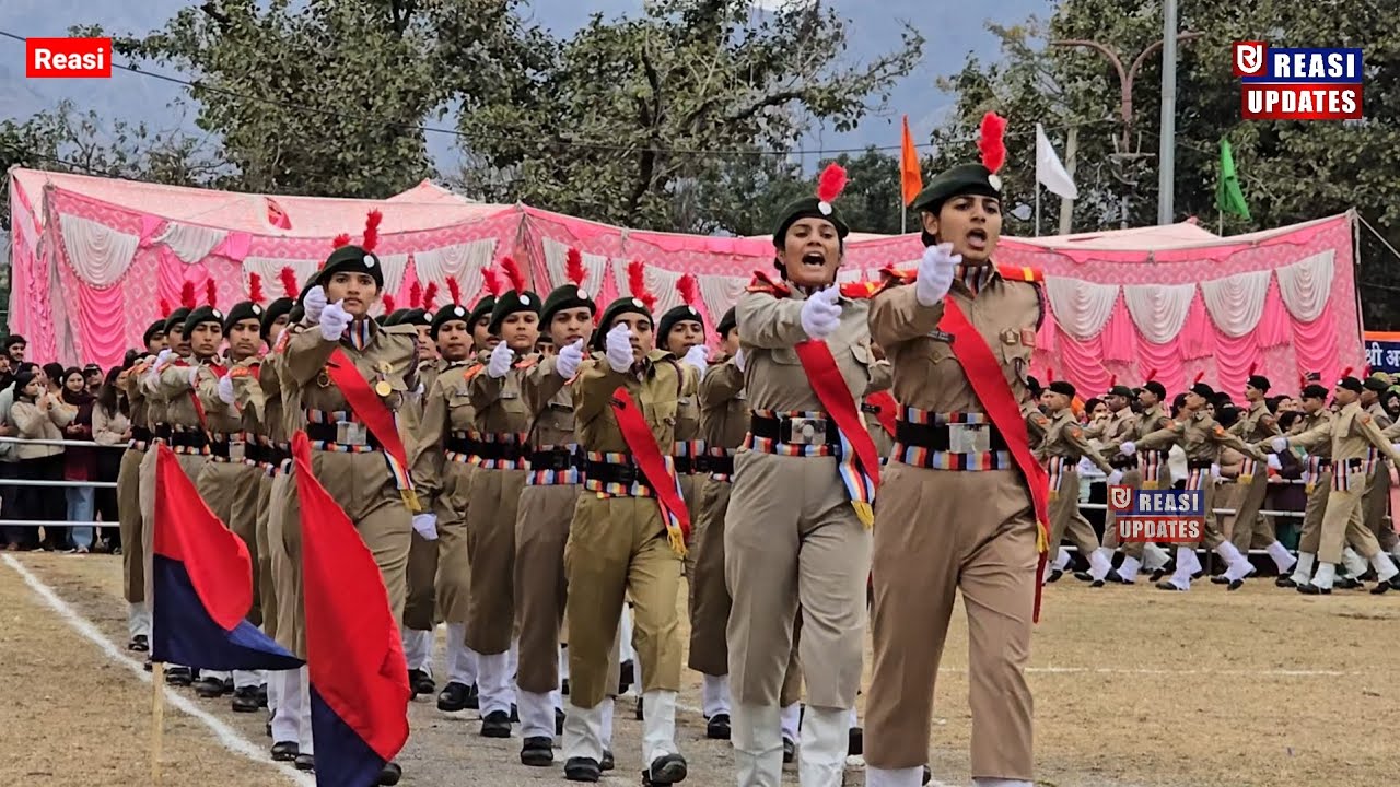 DDC Chairman Saraf Singh Nag ने फहराया राष्ट्रीय ध्वज। Republic Day Celebrations at Reasi 