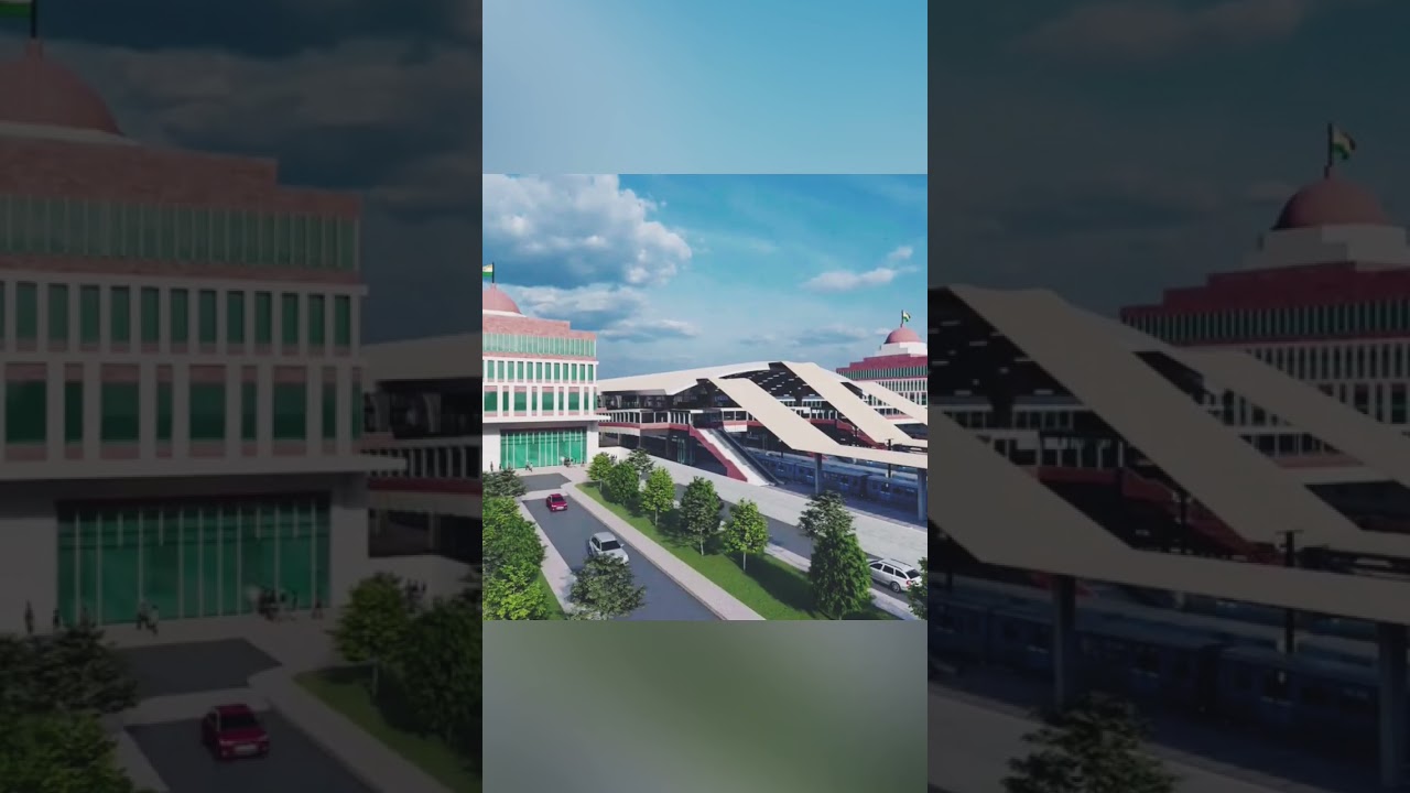 Here is how the redeveloped Udaipur railway station will look! #udaipur #railway #redevelopment #v