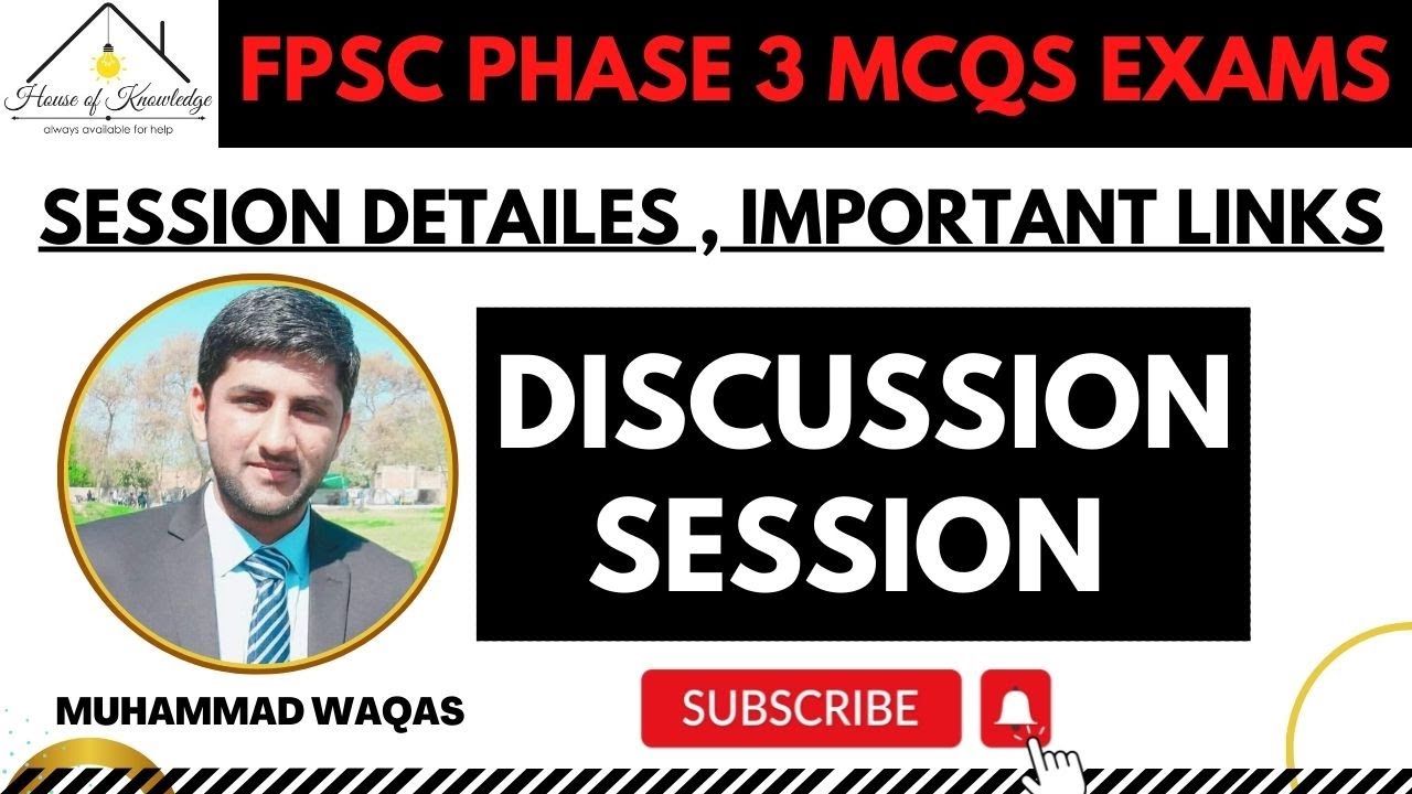 Important Information about Sub Inspector Result & FPSC Test Session, Notes & Lectures