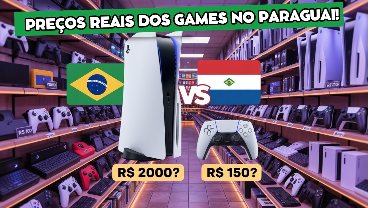 Preços de PS5, Xbox e Controles no Paraguai [Atualizado 2025]