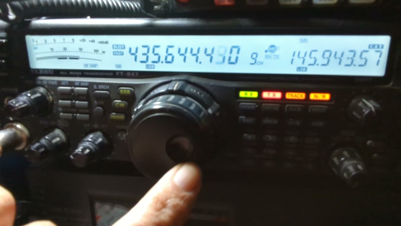 Working DX on FM & SSB Satellite bands.