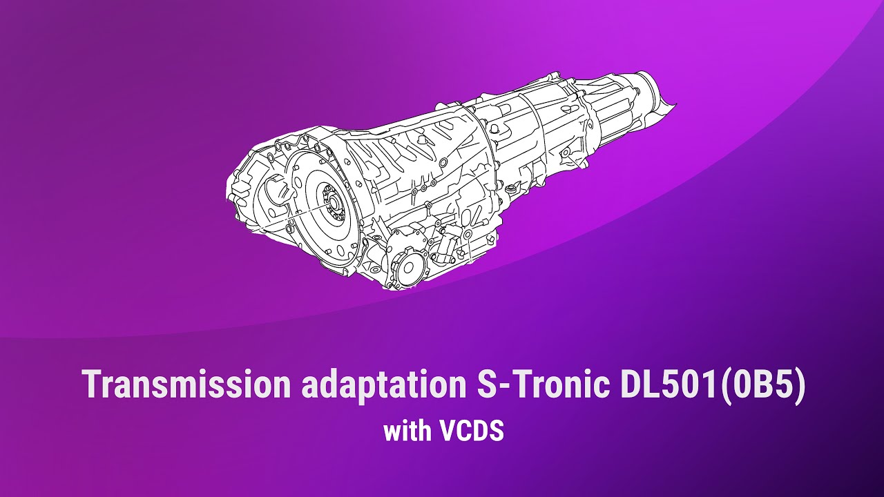 Адаптация трансмиссии S-Tronic DL501 с VCDS
