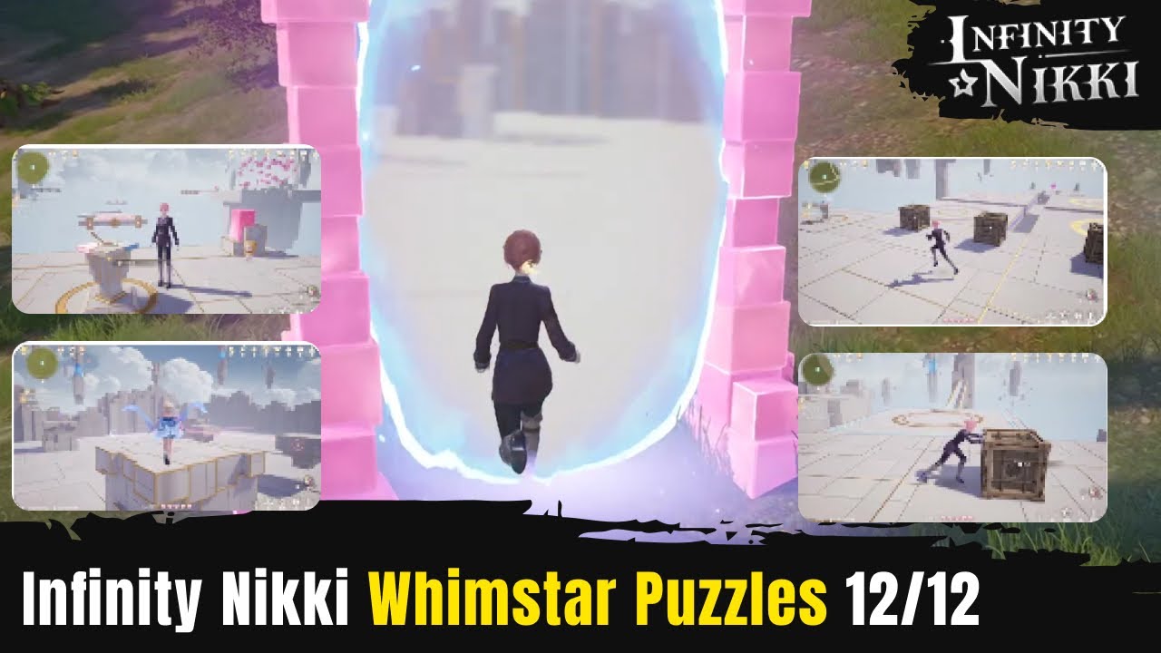 Infinity Nikki Whimstar Puzzles Guide the ball to the designated area Find a path to the Whimstar