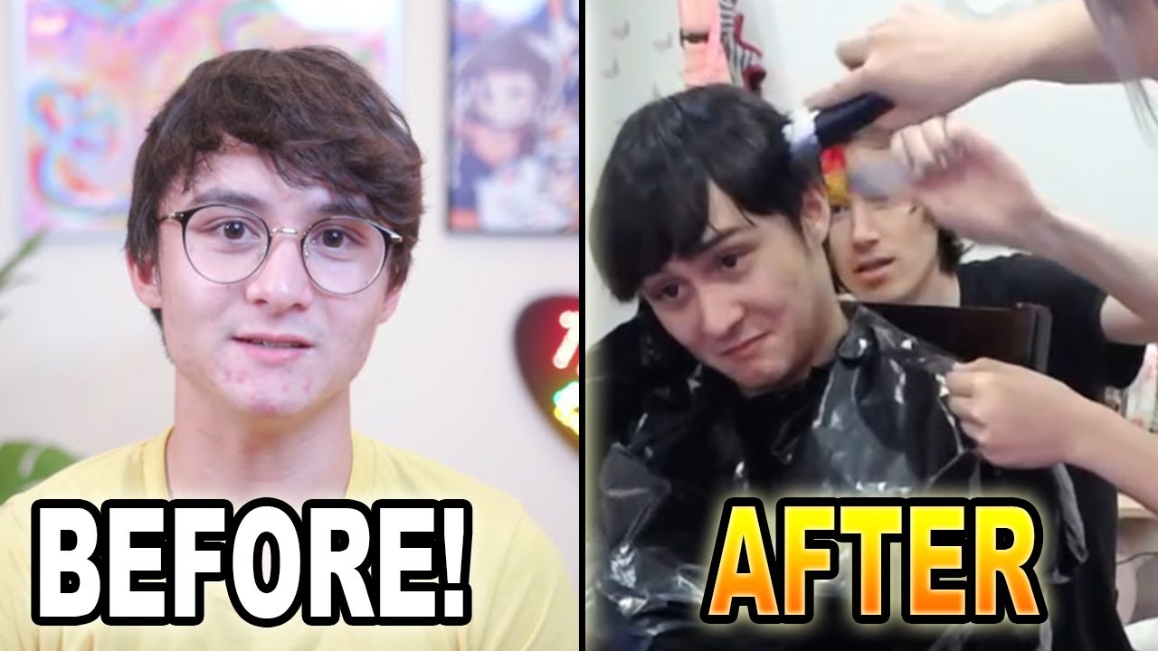 Michael Reeves gets a haircut by Lilypichu...