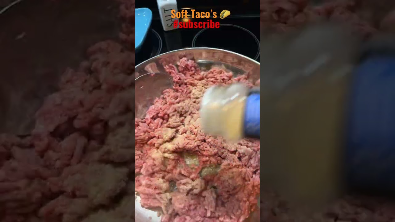 Taco Bell Soft Taco 🌮 Kit || soft tacos for dinner || making tacos || #food #tacos #subscribe