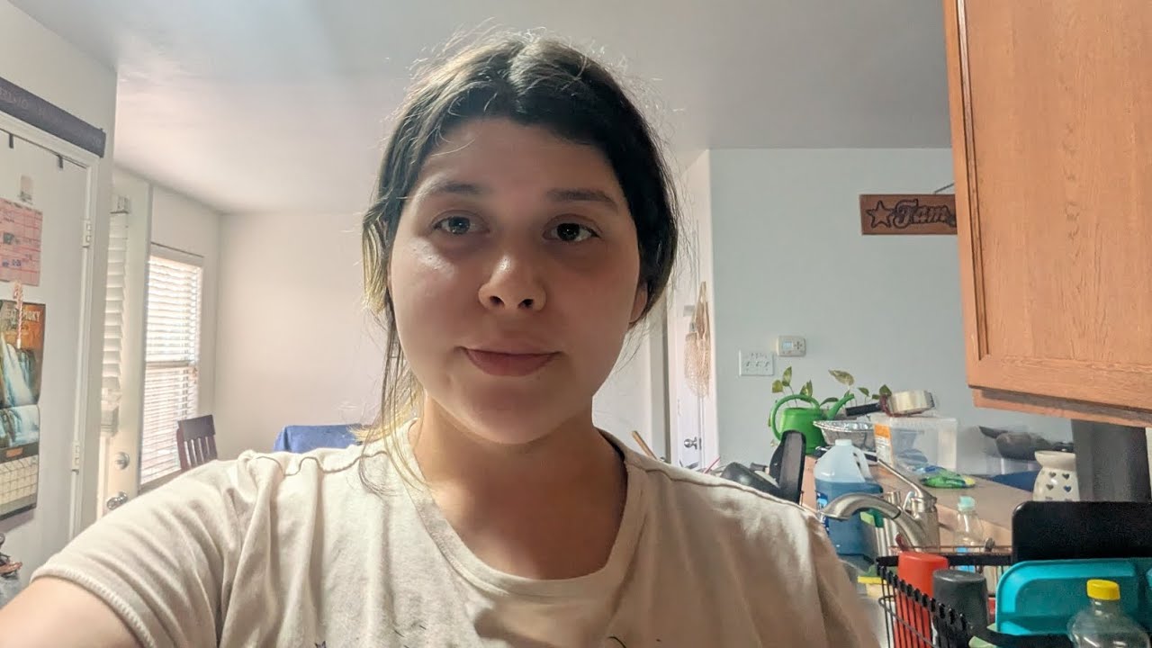 Making street tacos and goofing around