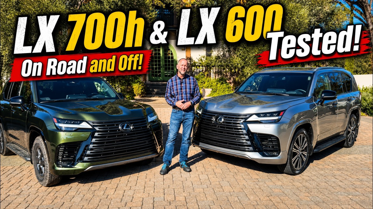 2025 Lexus LX 700h and LX 600 Road Test