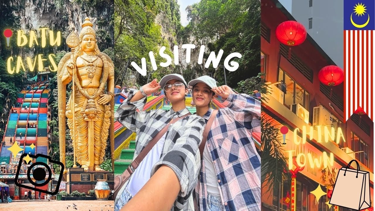 MALAYSIA DIARIES EP.3 | We climbed 272 steps!! + Chinatown shopping | TAPTUPTWINS
