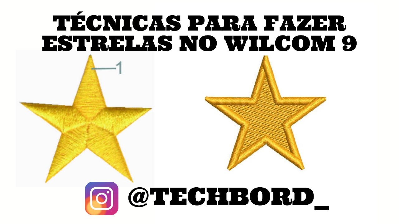 TÉCNICAS DE FAZER ESTRELAS (AULA NO WILCOM 9)