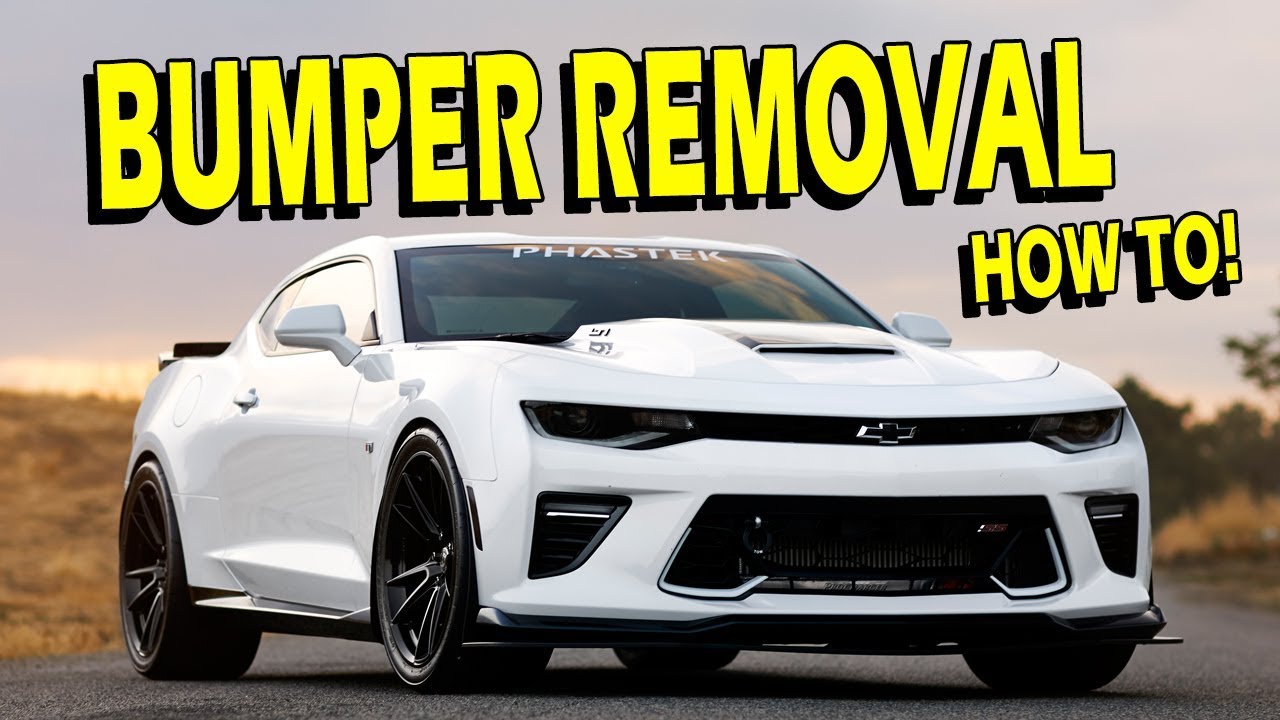 Руководство по снятию переднего бампера — Camaro SS 2016–2024 годов выпуска