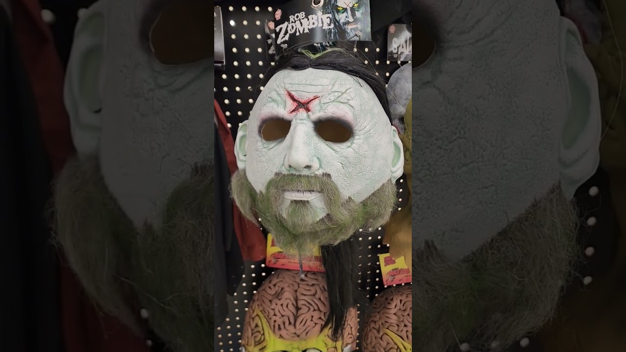 SICK Rob Zombie 🧟&zwj;♂️ Mask! #halloween #creepy #scary #youtubeshorts #shorts #trending #viral #like