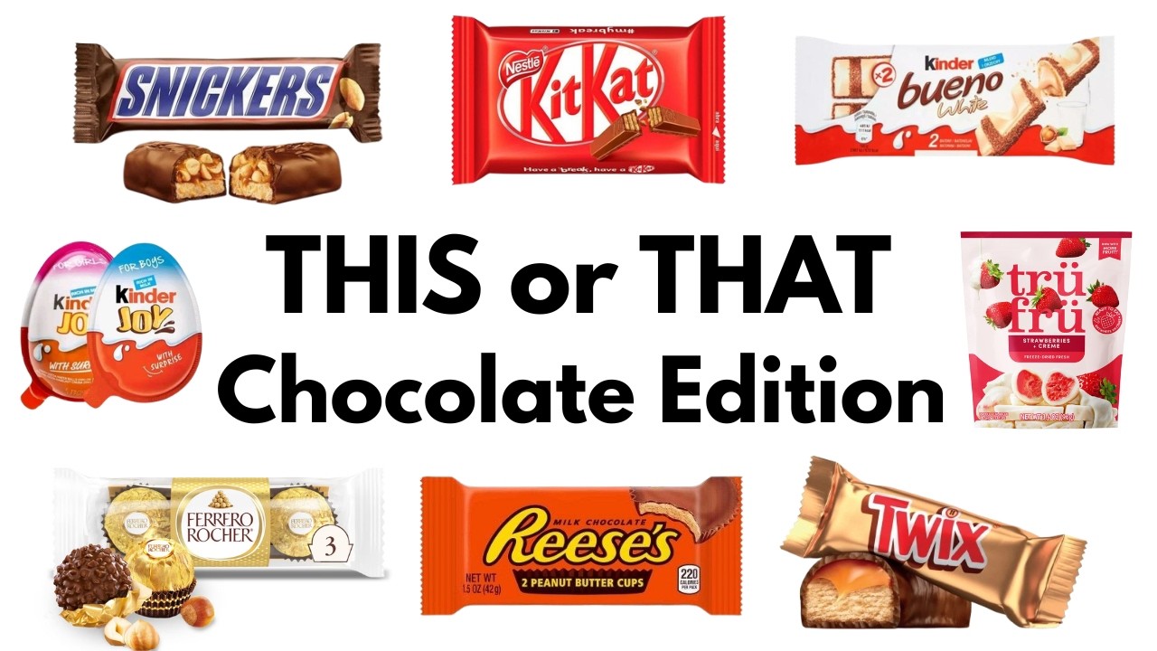 THIS or THAT Chocolate Edition 🍫🤎