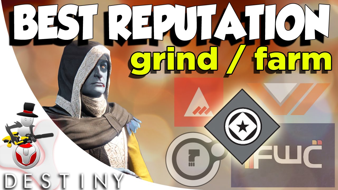 Destiny - FASTEST Faction Reputation Grind / Farming Spot - EASY & FAST