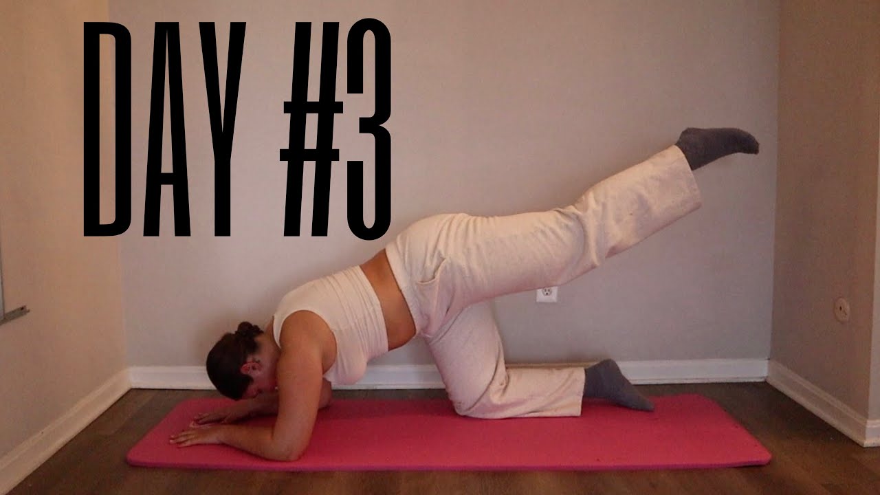 Day #3 Winter Shred 30 Day Rosie Graham Workout Challenge - Legs At Home No Equipment
