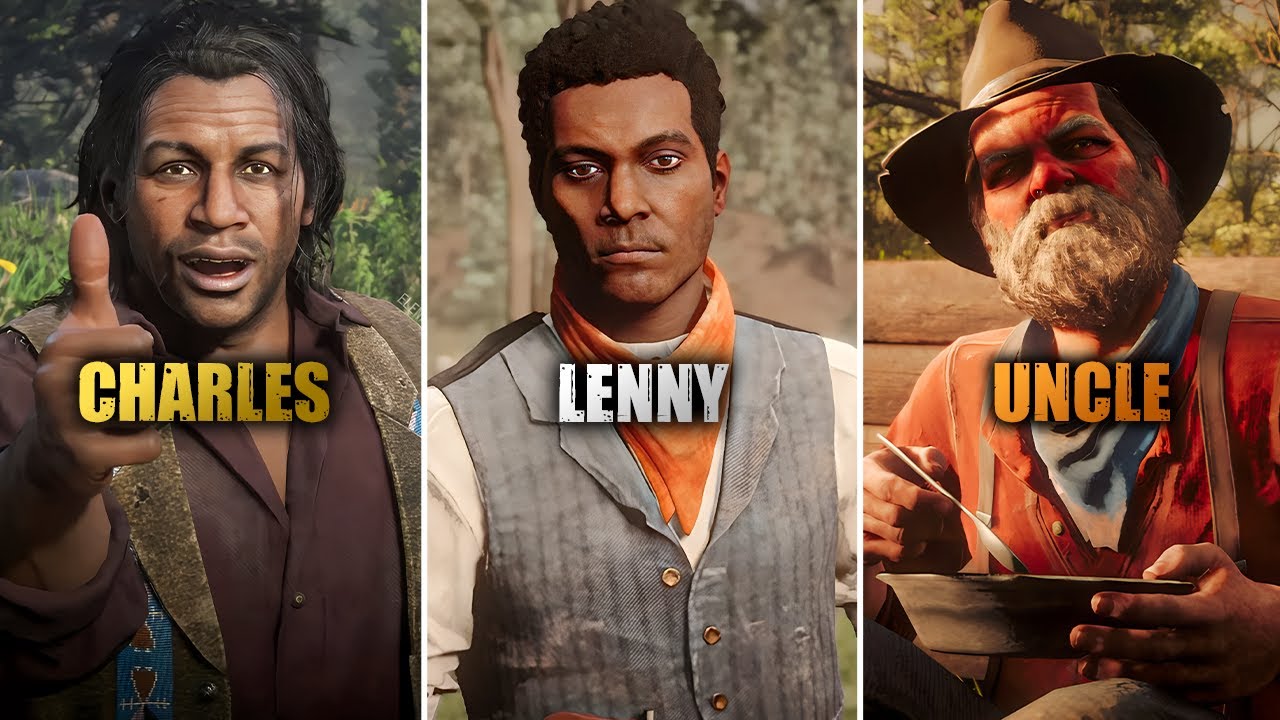 20 PERSONNAGES INOUBLIABLES dans RED DEAD REDEMPTION 2