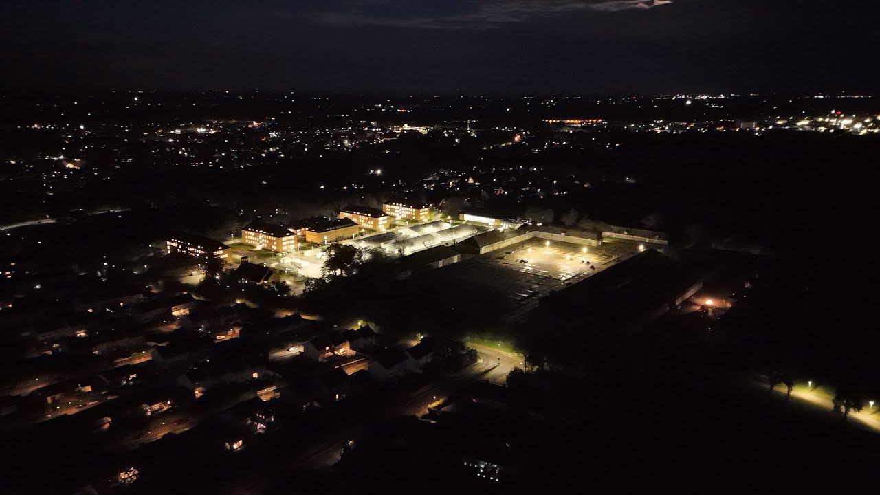 DJI AIR 3 Mein erster Nachtflug + Soest beleuchtet