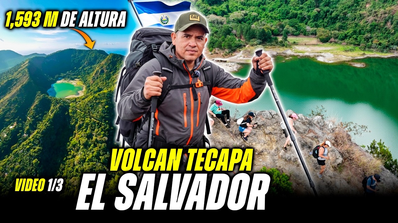 🌋RUMBO al VOLCAN TECAPA en Alegría Usulutan EL SALVADOR 🥵 *¿VALE la PENA?* parte 1/3 😳
