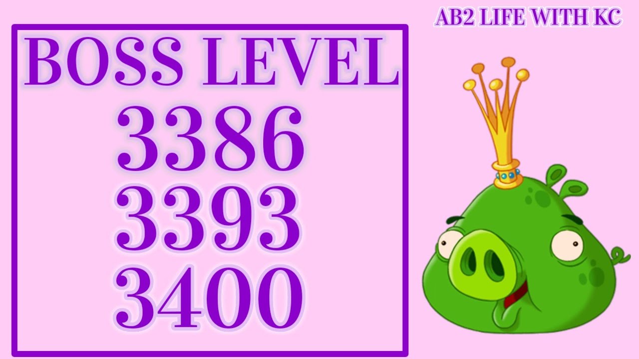ANGRY BIRDS 2 LEVEL 3386 3393 3400 Finally here after Daily Challenge Today.Updated 21/11/2022